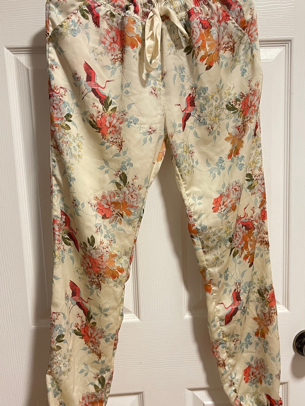 Team Floral Cream Pull-On pijama Pants